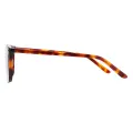 Alistair - Square Demi Clip On Sunglasses for Men & Women